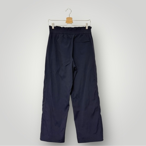 ATHLETA TREKKIE HIGH RISE PARACHUTE PANT Navy Blue Sz 4p - Picture 7 of 15